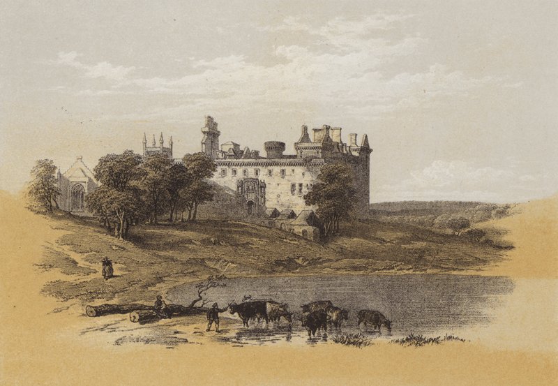 Palazzo di Linlithgow da after David Roberts