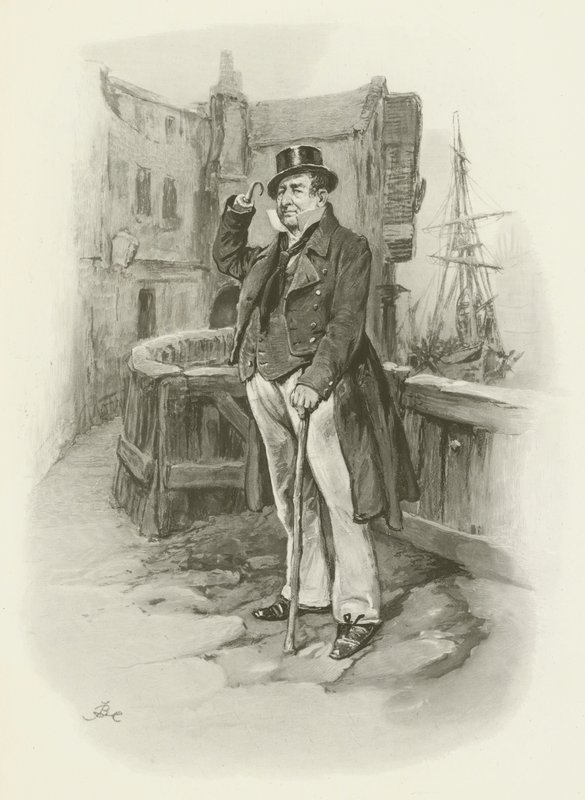 Capitano Cuttle da after Frederick Barnard