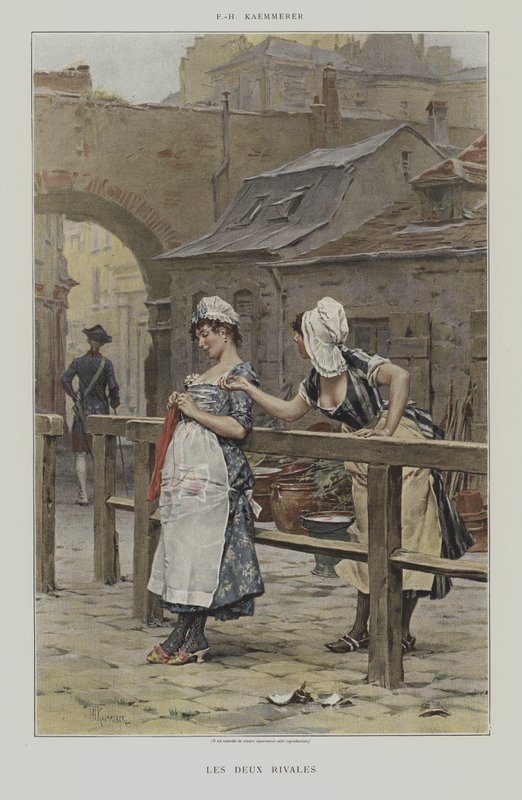 Le Due Rivali da after Frederik Hendrik Kaemmerer