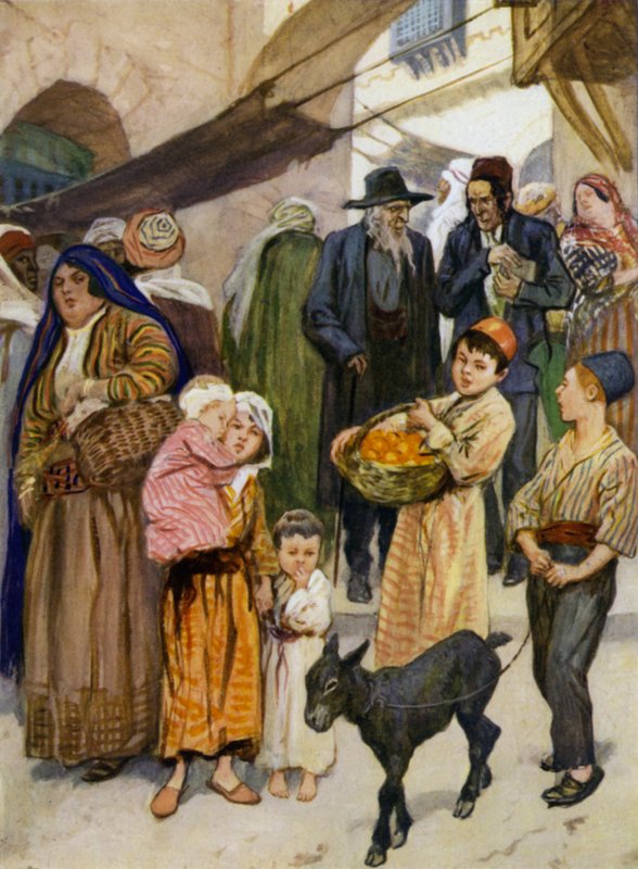 Piccoli ebrei da after Gordon Frederick Browne