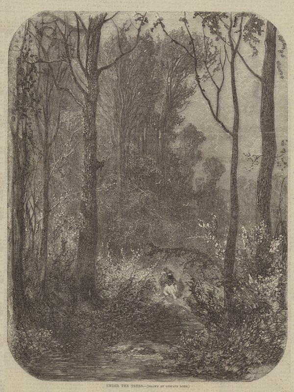 Sotto gli alberi da Gustave after Dore