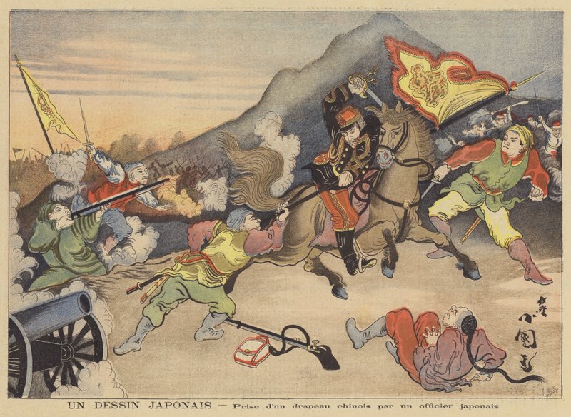 Un disegno giapponese da after Henri Meyer