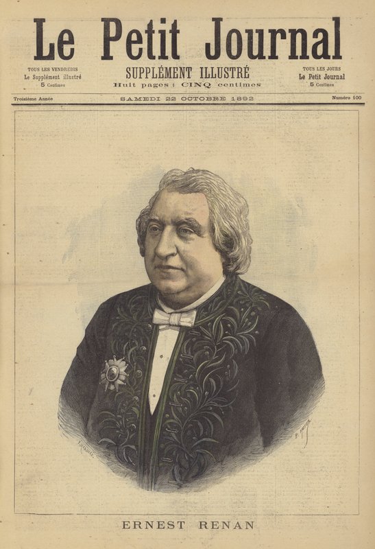 Ernest Renan da after Henri Meyer