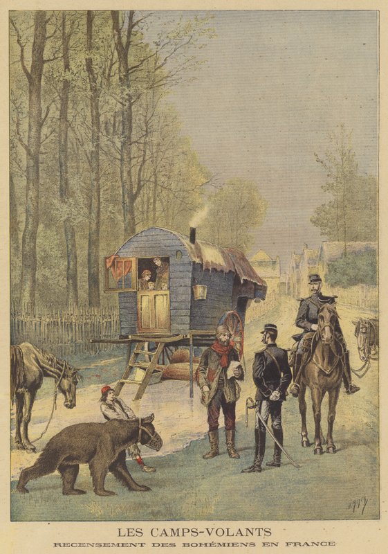 Viaggiatori da after Henri Meyer