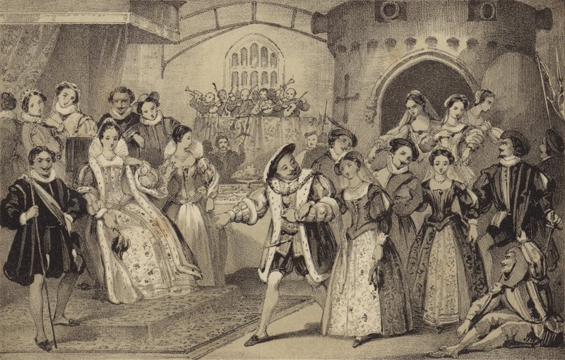 Sfilata davanti a Enrico VIII da James Stephanoff