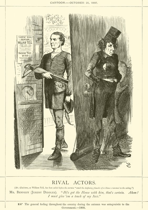 Attori Rivali da after John Tenniel