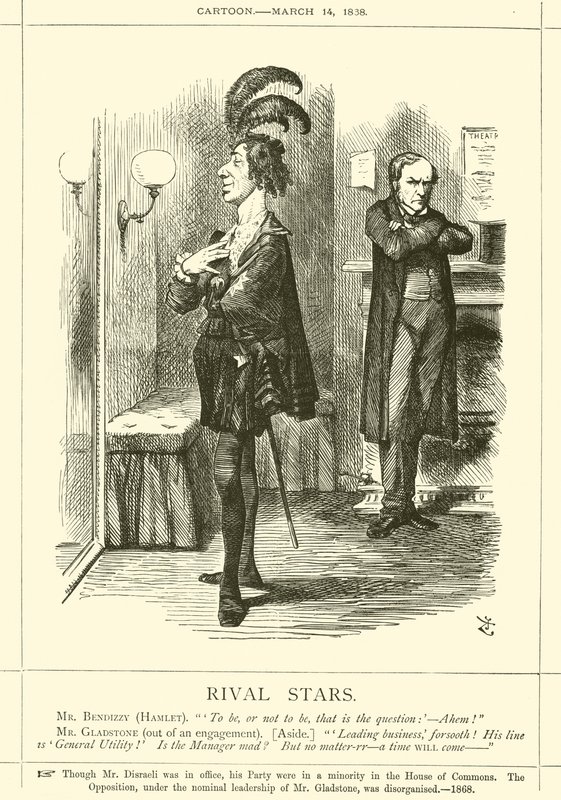 Stelle Rivali da after John Tenniel