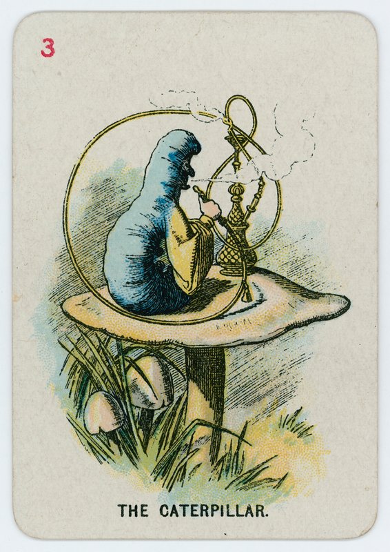 Il bruco da after John Tenniel