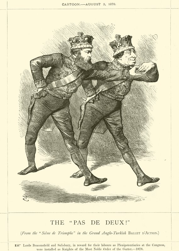 Il Pas De Deux da after John Tenniel