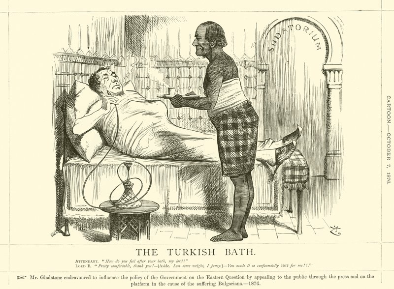 Il bagno turco da after John Tenniel