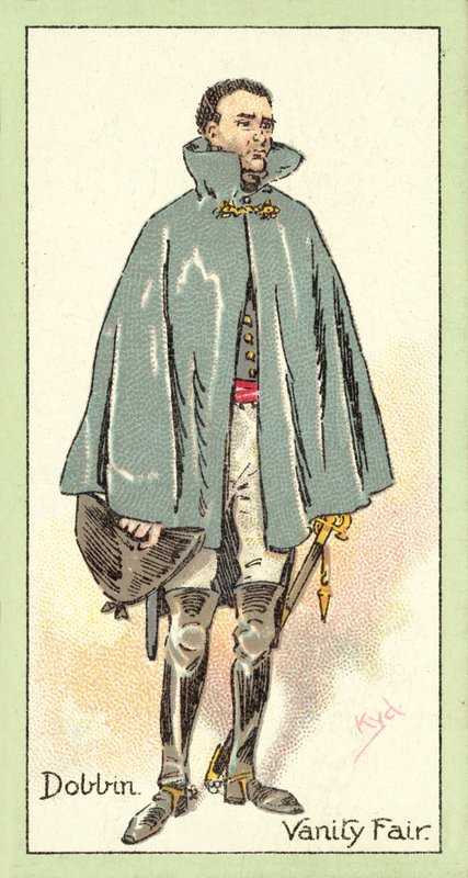 Dobbin, Vanity Fair (cromolitografia) da after Joseph Clayton Clarke