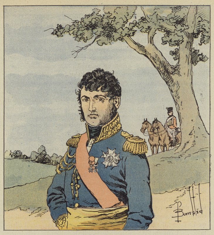 Il maresciallo Soult da after Louis Charles Bombled