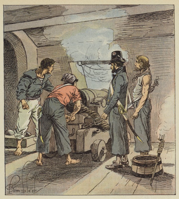 Marinai 1805-1815 da after Louis Charles Bombled