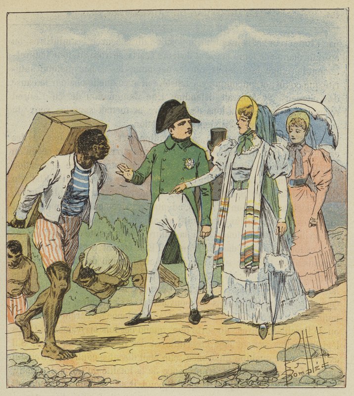 Rispetto al fardello! Signora da after Louis Charles Bombled