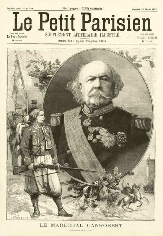 Maresciallo Canrobert, soldato francese da after Nadar