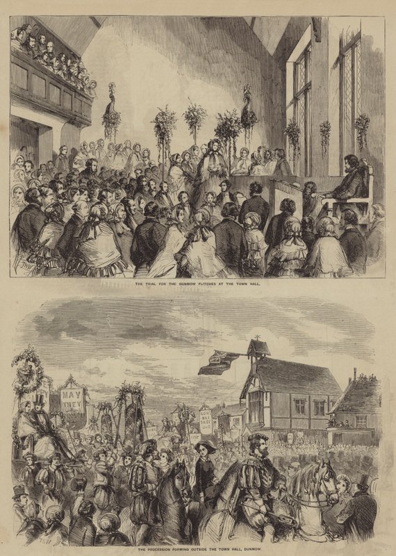 I Flitches di Dunmow da after Thomas Harrington Wilson