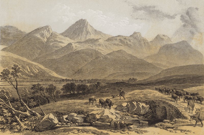 Benmore, Perthshire da after William Leighton Leitch