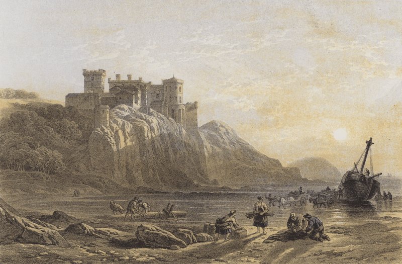 Castello di Culzean da after William Leighton Leitch